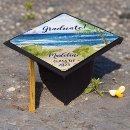 Search for at the beach graduation cap toppers Modern