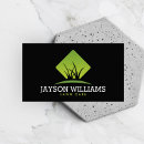 Search for lawn care business cards modern