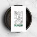 Search for topography business cards Map