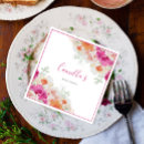 Search for pink orange napkins Elegant