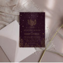 Search for moon wedding invitations Gold stars