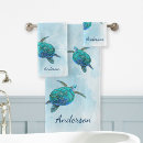 Search for aqua turquoise teal bath towels Tropical