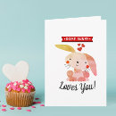 Search for rabbits holiday cards some bunny loves you