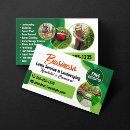 Search for lawncare business cards green