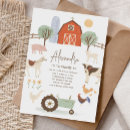Search for barnyard birthday invitations Calling all party animals