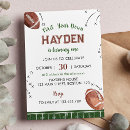 Search for football 1st birthday invitations Boys