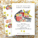 Search for backyard movie invitations Cinema party
