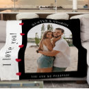Search for i love you blankets Typography