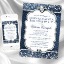 Search for bling invitations Denim and diamonds