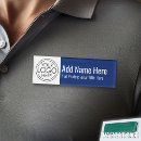 Search for blue name tags Employee