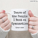 Search for gymnastics mugs Funny