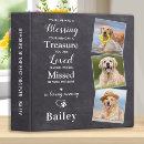 Search for memorial binders In loving memory