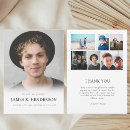 Search for funeral photo thank you cards In loving memory