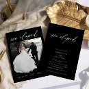Search for elopement invitations Elegant