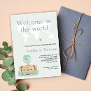 Search for welcome to the world invitations Adventure awaits