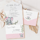 Search for diaper baby shower invitations elephant