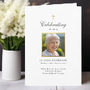 Search for modern memorial service programs Order of service
