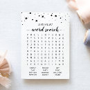 Search for word search Birthday