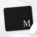 Search for black and white mousepads Masculine
