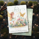 Search for enchanted garden baby shower invitations A little fairy