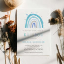 Search for miracle baby invitations Rainbow