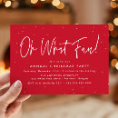 Search for oh what fun holiday invitations Festive