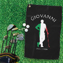 Search for red and black golf towels Golfer