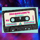Search for mix tape invitations 80s