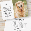 Search for black cat thank you cards Black and white