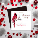 Search for cardinal invitations Red bird