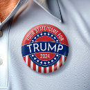 Search for donald trump buttons political