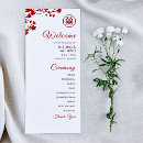 Search for chinese wedding programs Floral
