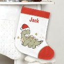 Search for dinosaur christmas stockings Funny