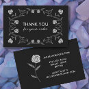 Search for gothic business cards unique