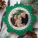 Search for green card ornaments Merry christmas