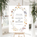 Search for wildflower wedding signs Boho chic