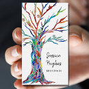Search for life coach business cards Tree of life