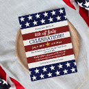 Search for american flag invitations Classic