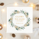 Search for bible verse napkins Religious christmas