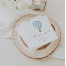 Search for hot air balloon napkins Blue
