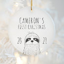 Search for sloth ornaments Keepsake