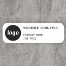 Search for minimalist name tags Company corporate business employee