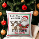 Search for christmas family fun pillows santa