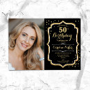 Search for elegant 50th birthday invitations Stylish
