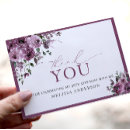 Search for 60th thank you cards Purple