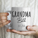Search for mom est mugs Grandma to be