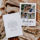 Search for three photo thank you cards Modern