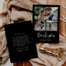 Search for black thank you cards Calligraphy