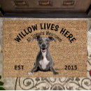 Search for italian doormats Dog lover