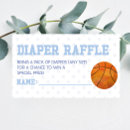Search for basketball ticket invitations Diaper raffle